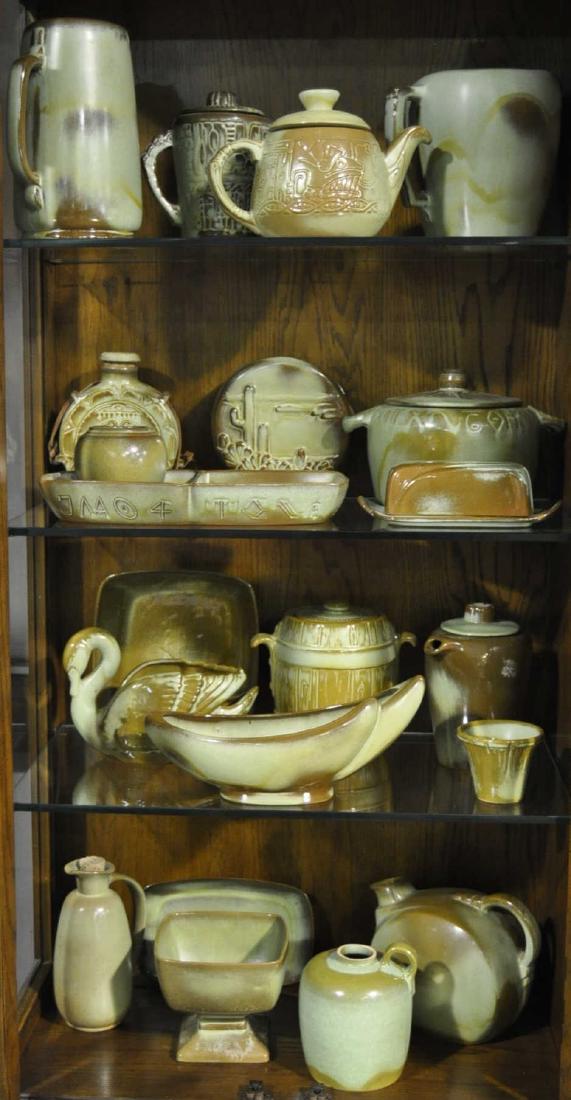 Damaged Frankoma Pottery / 21 Pieces (1 of 1)