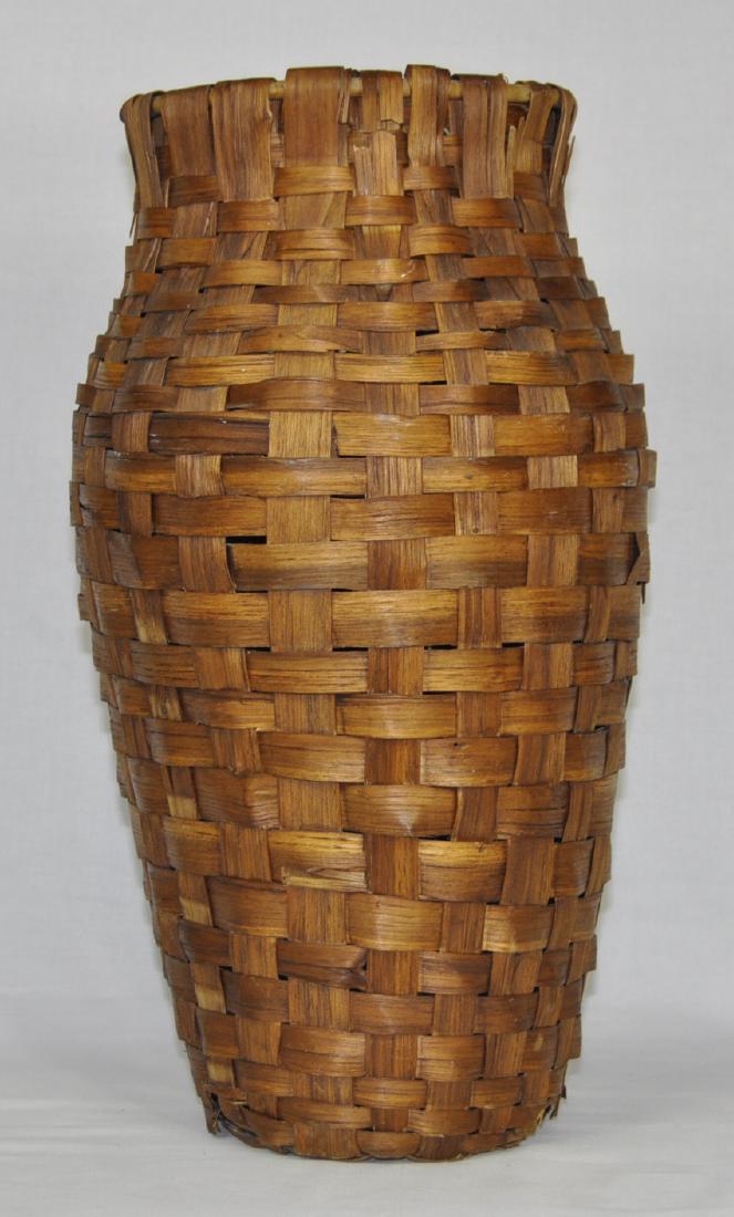 Mahican Wood Splint Basket (1 of 3)