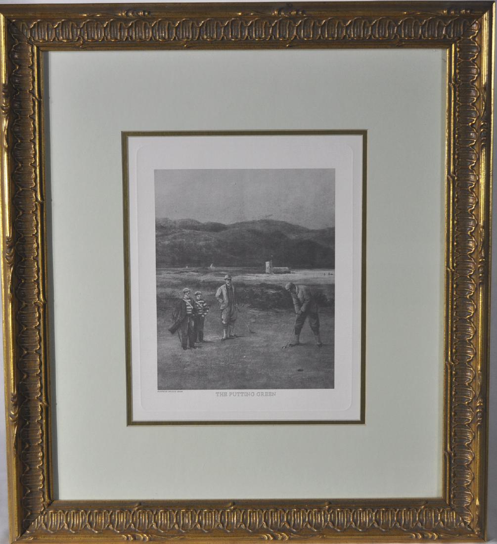 3 Framed Golf Prints (1 of 3)
