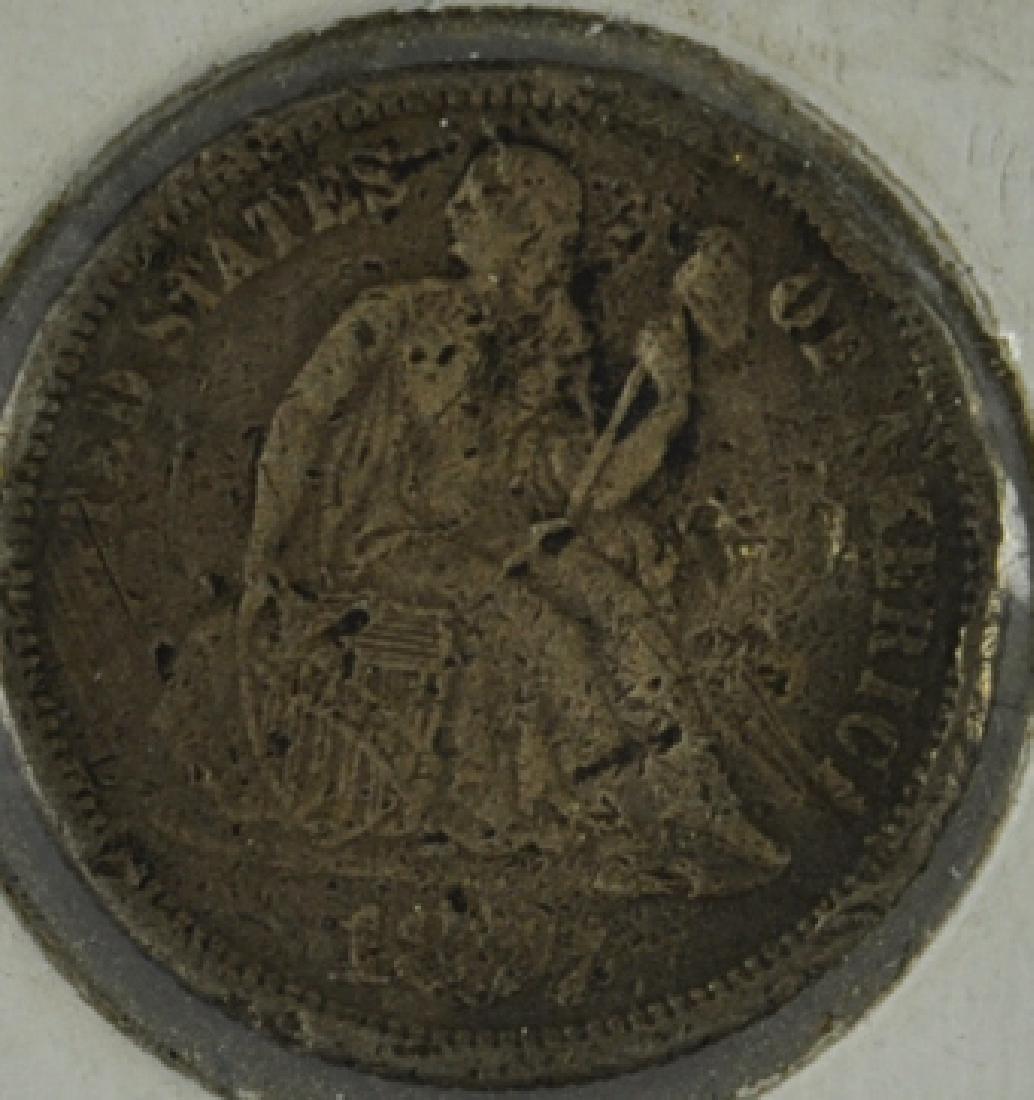 1877 Seated Dime (1 of 2)