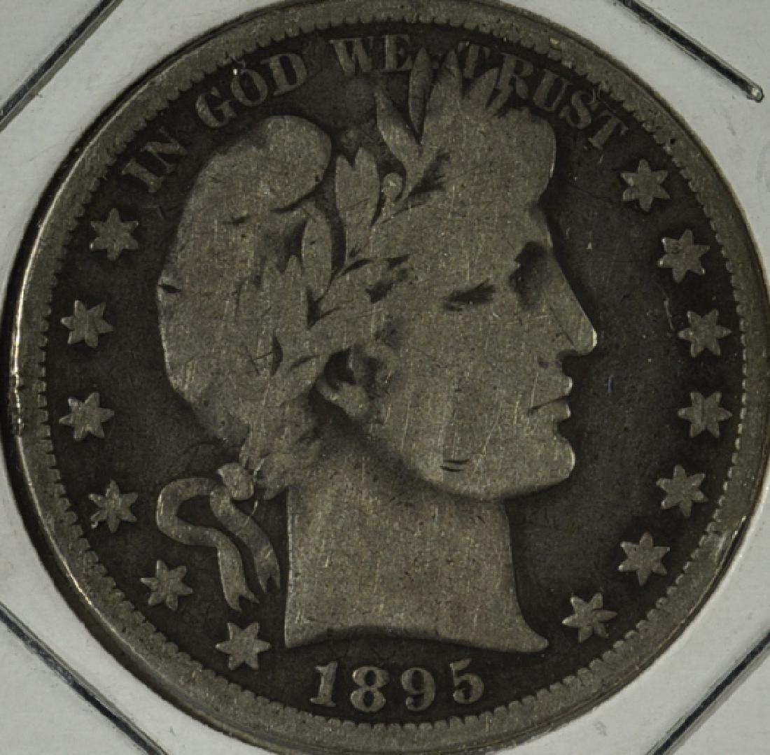 1895 Barber Silver Half (1 of 2)