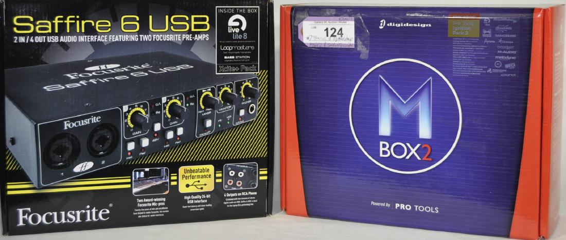 MBOX 2 Pro Tools System and Focusrite Interface (1 of 3)