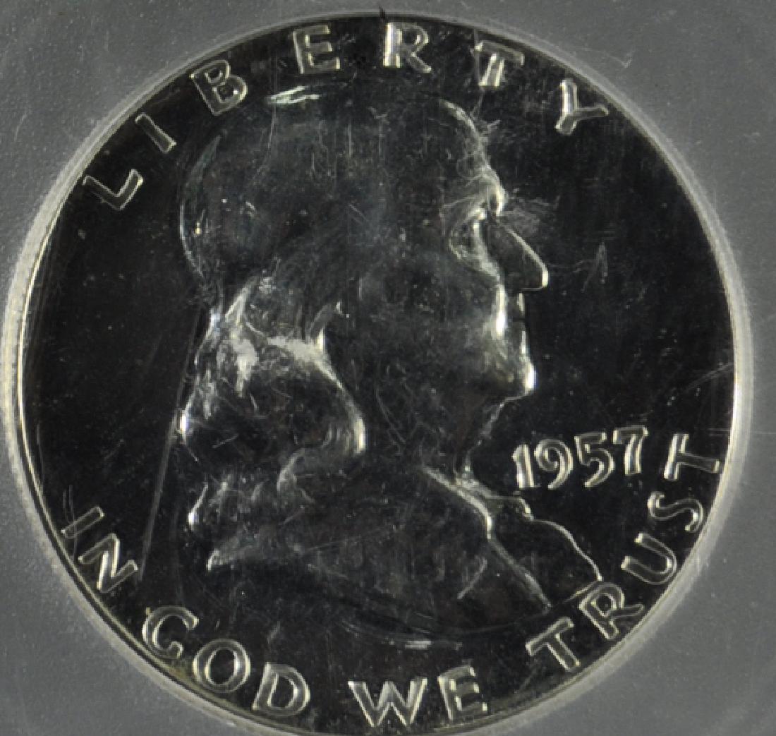 1957 ICG PR66 Franklin Half (1 of 2)