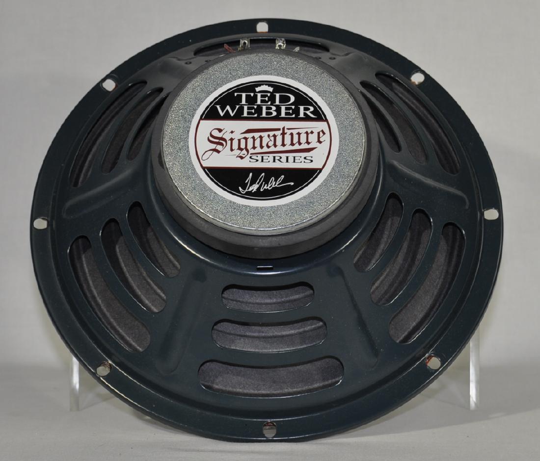 2) Ted Weber Signature Series 10" Amp Speakers: New in opened box.