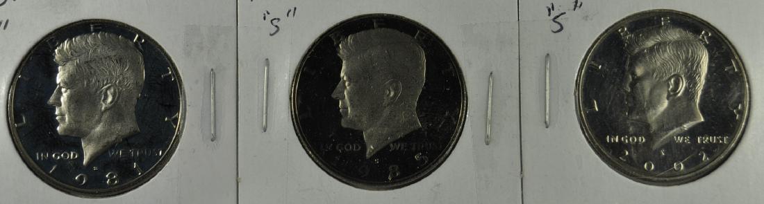 3 Kennedy Proof Halves (1 of 2)