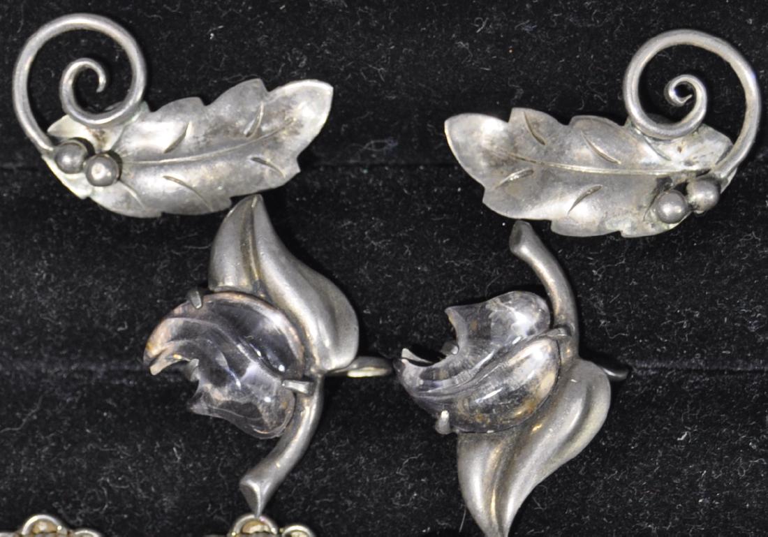 Vintage Sterling Earrings 10 Pairs (1 of 3)