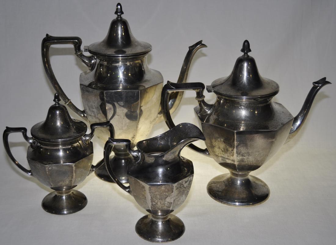 Artcraft Sterling Coffee & Tea Service (1 of 1)