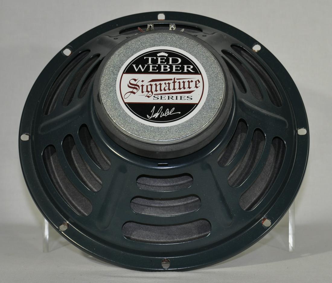 2) Ted Weber Signature Series 10" Amp Speakers: New in opened box.