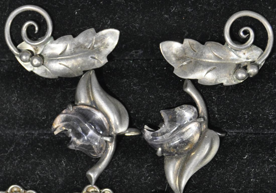 Vintage Sterling Earrings 10 Pairs (1 of 3)