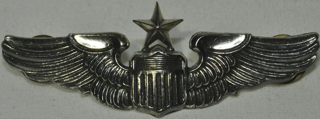 WWII Army Air Corps Sterling Senior Pilot Wings (1 of 2)