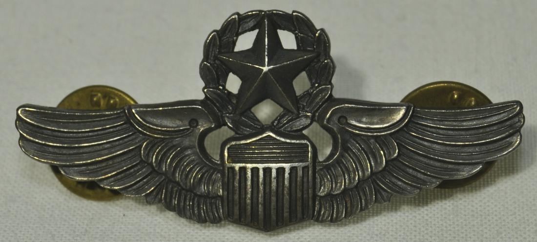 WWII Army Air Corps Sterling Command Pilot Wings (1 of 2)