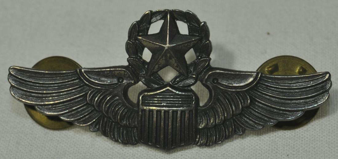 WWII Army Air Corps Sterling Command Pilot Wings (1 of 2)