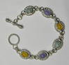 Judith Ripka Sterling & Jade Bracelet