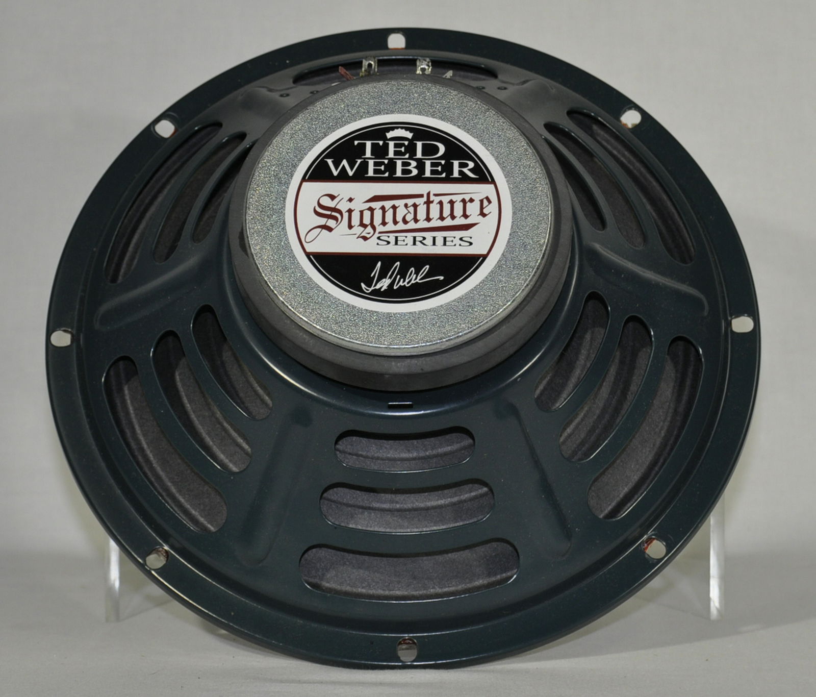 2) Ted Weber Signature Series 10" Amp Speakers: New in opened box.