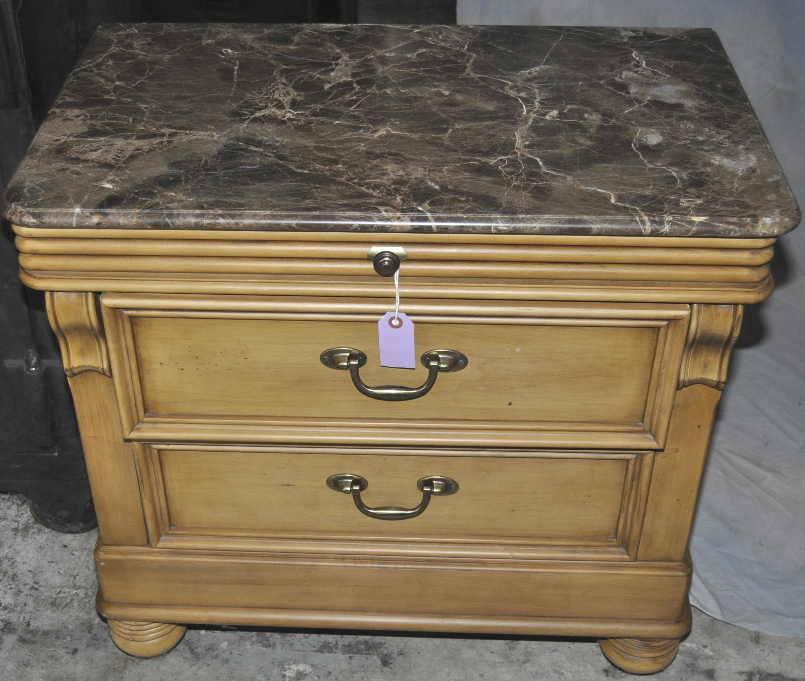 Lexington Nautica Marble Top Bedside Chest Aug 25 2019
