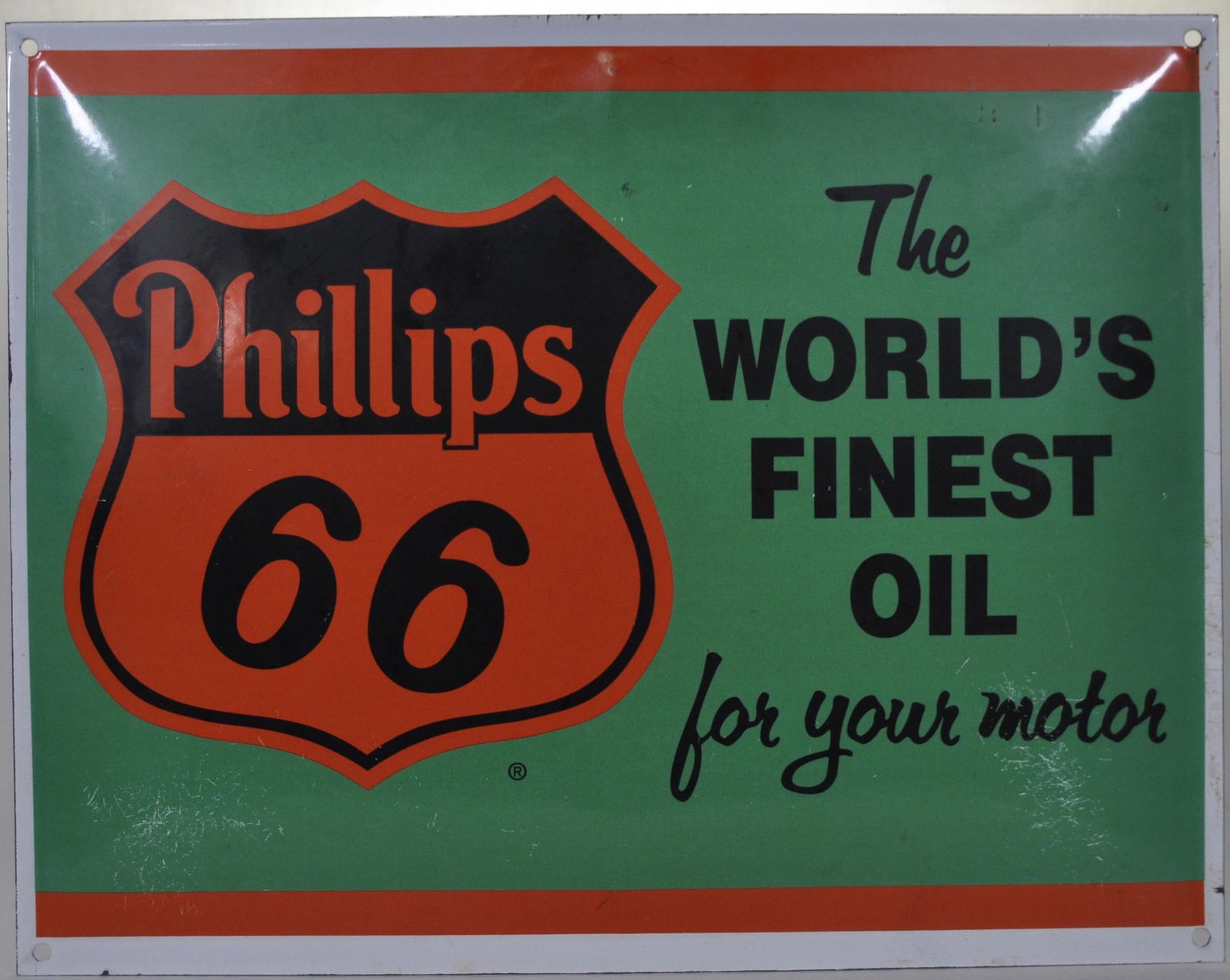 Phillips 66 Porcelain Advertising Sign (1 of 4)