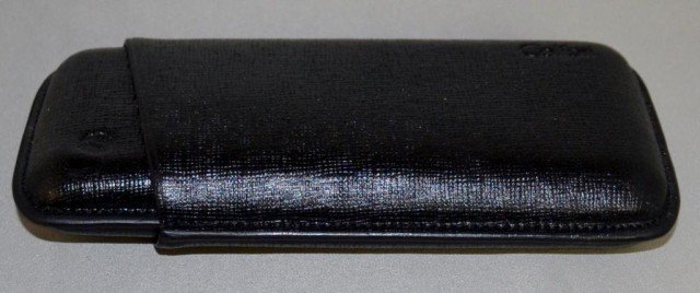 Colibri Leather Cigar Case: Accommodates Three Cigars, Measurements: 6 1/2" x 3" x 1