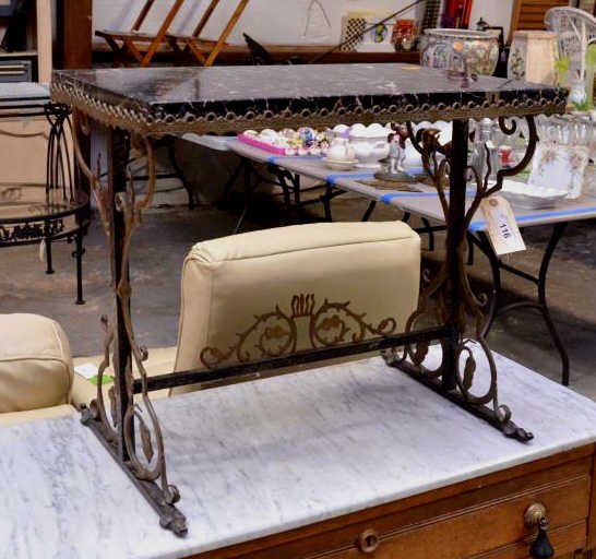 Art Deco Bronze Occasional Table (1 of 3)