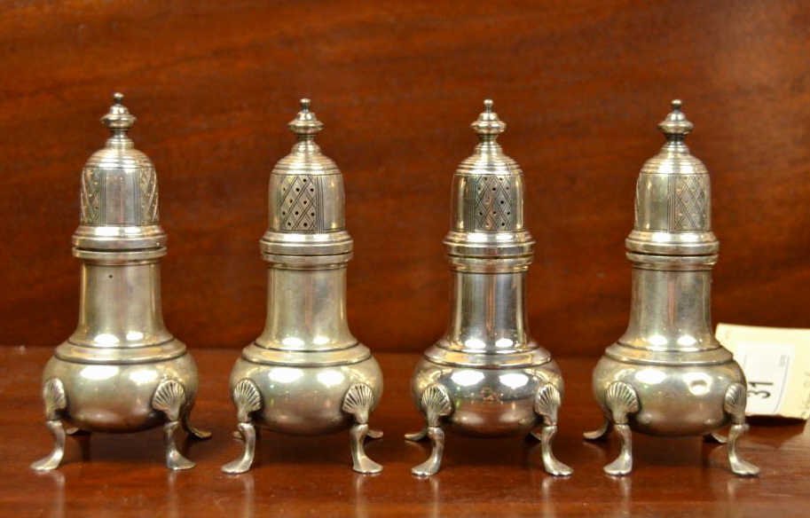 20th Century Sterling Salt & Pepper Shakers (1 of 4)