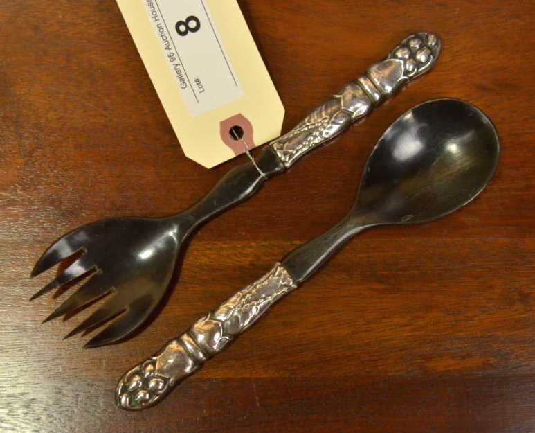 George Jensen Salad Servers (1 of 3)