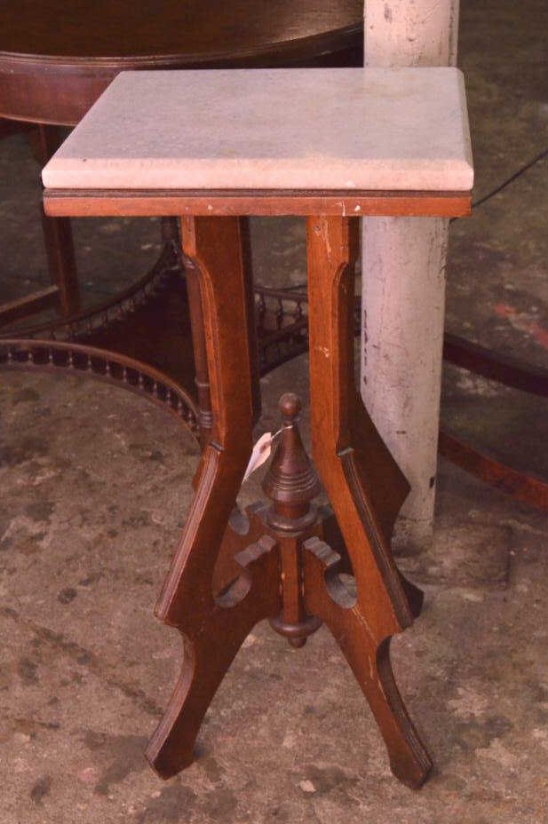 Eastlake Marble Top Fern Stand (1 of 2)
