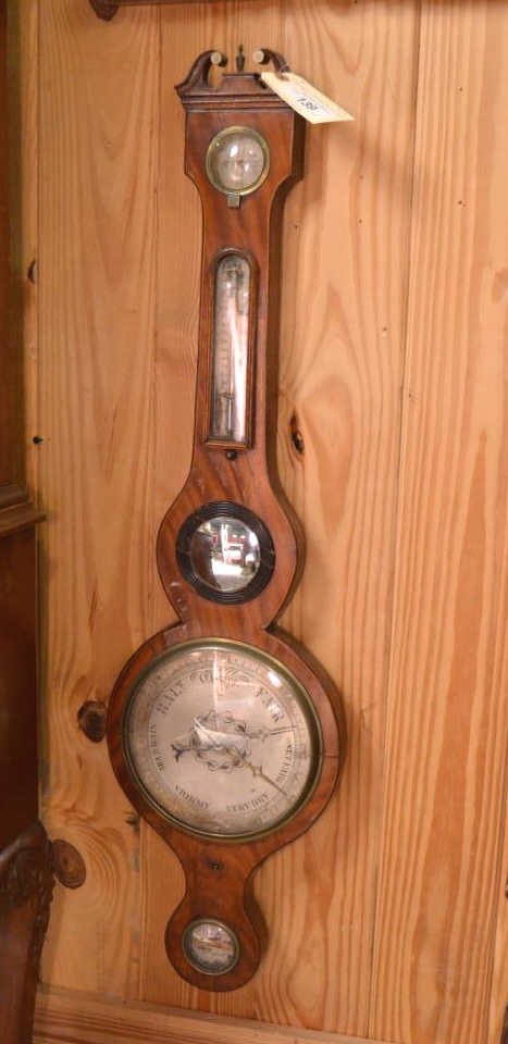 English Wheel Barometer (1 of 3)