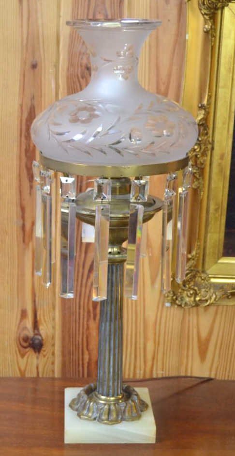19th Century Bronze Lamp (1 of 3)