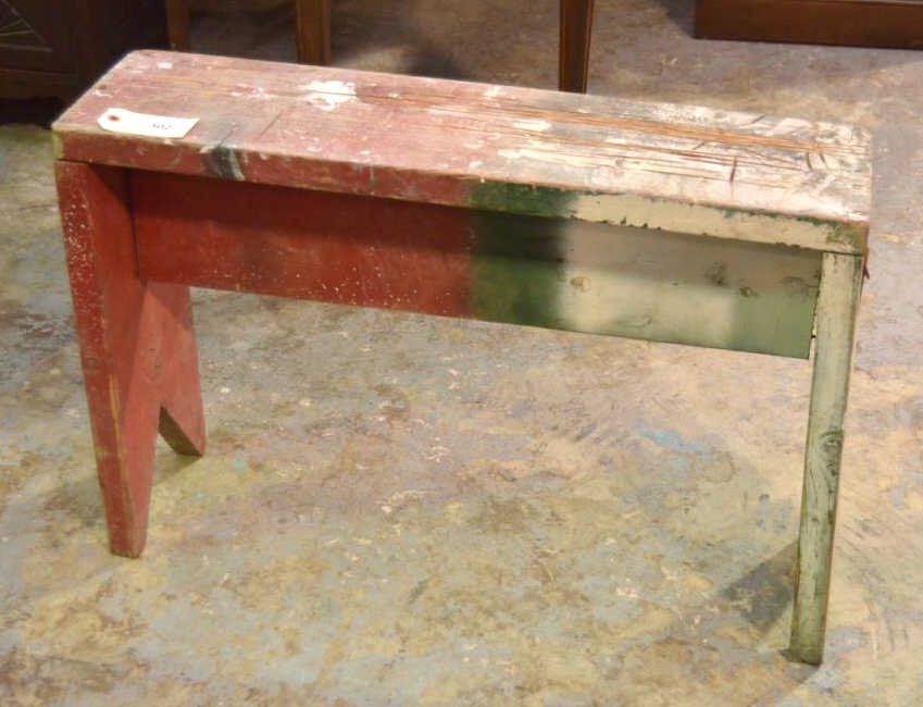 Rustic Pine Bench (1 of 1)