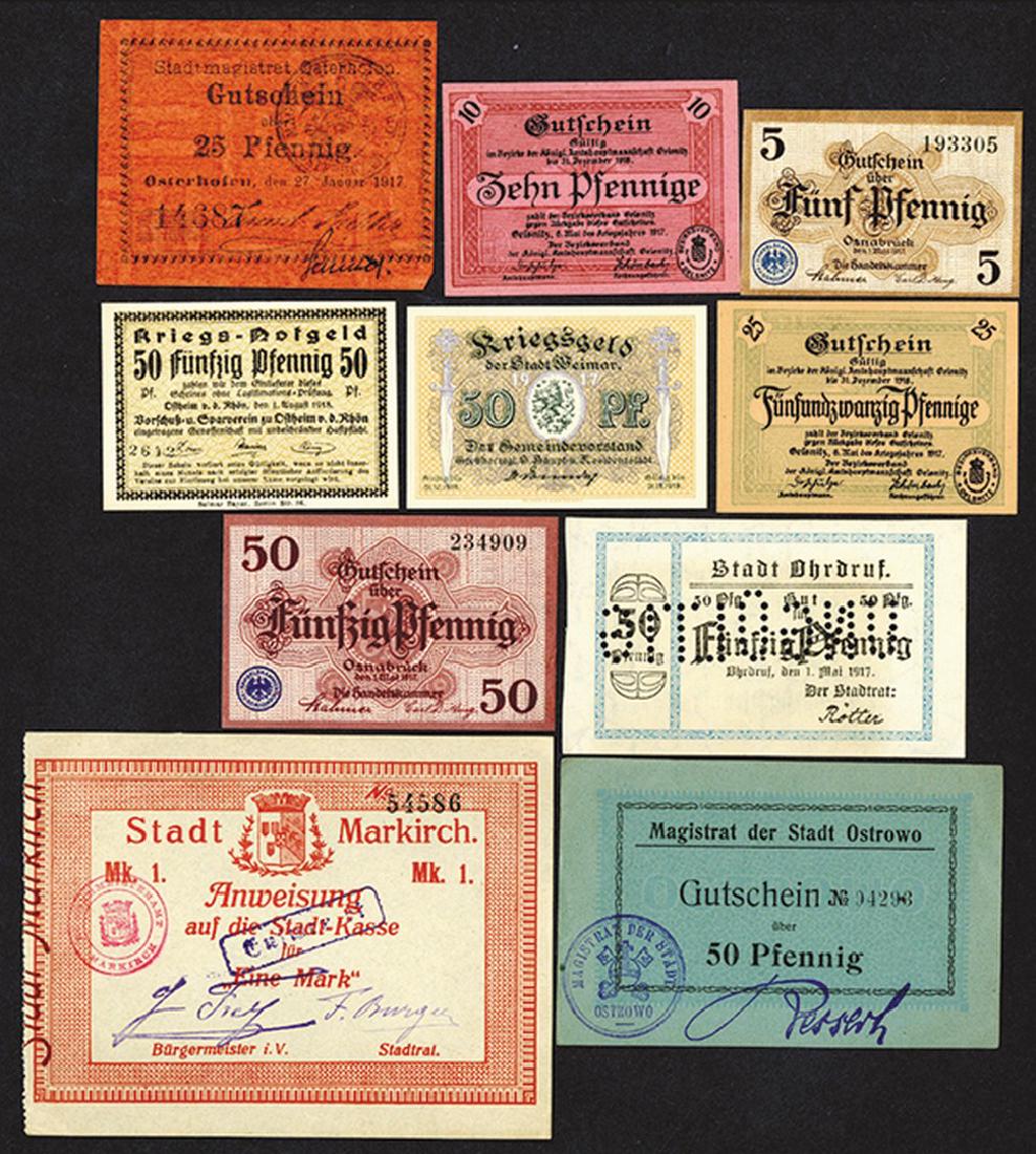 World War I Era emergency scrip. 1917 (1 of 2)