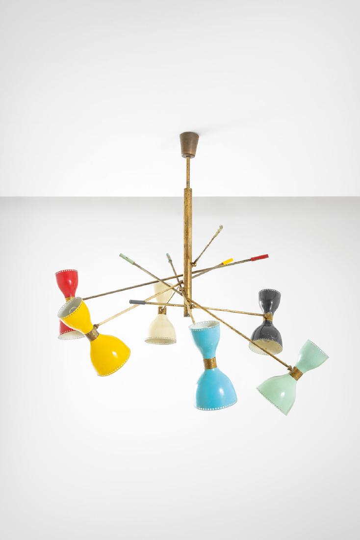 Big adjustable chandelier (1 of 4)