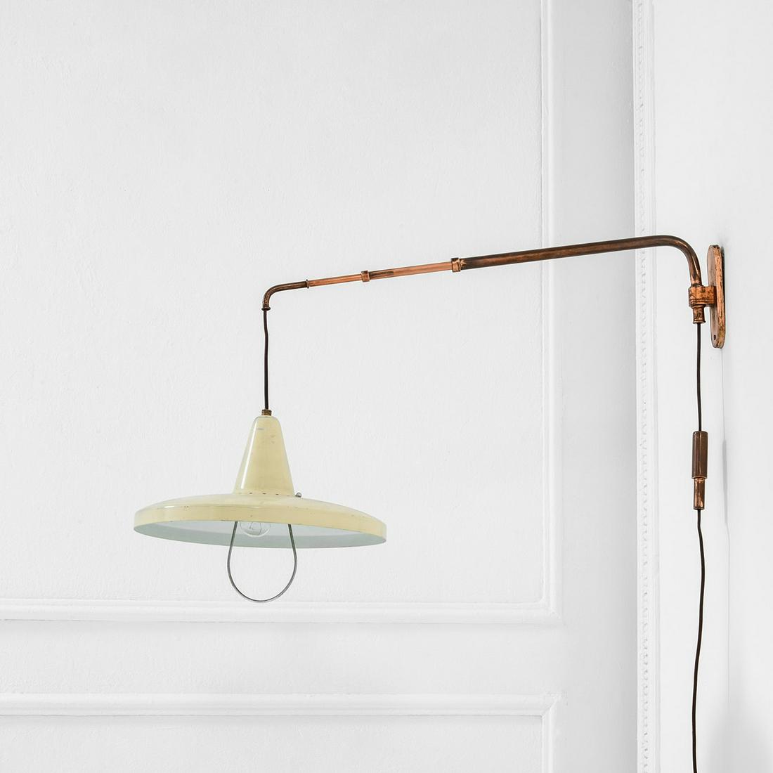 Lampada da parete a braccio estensibile, 1950 ca. (1 of 2)