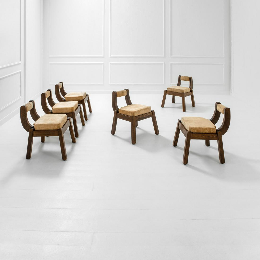 Sei sedie, 1955 ca. (1 of 4)