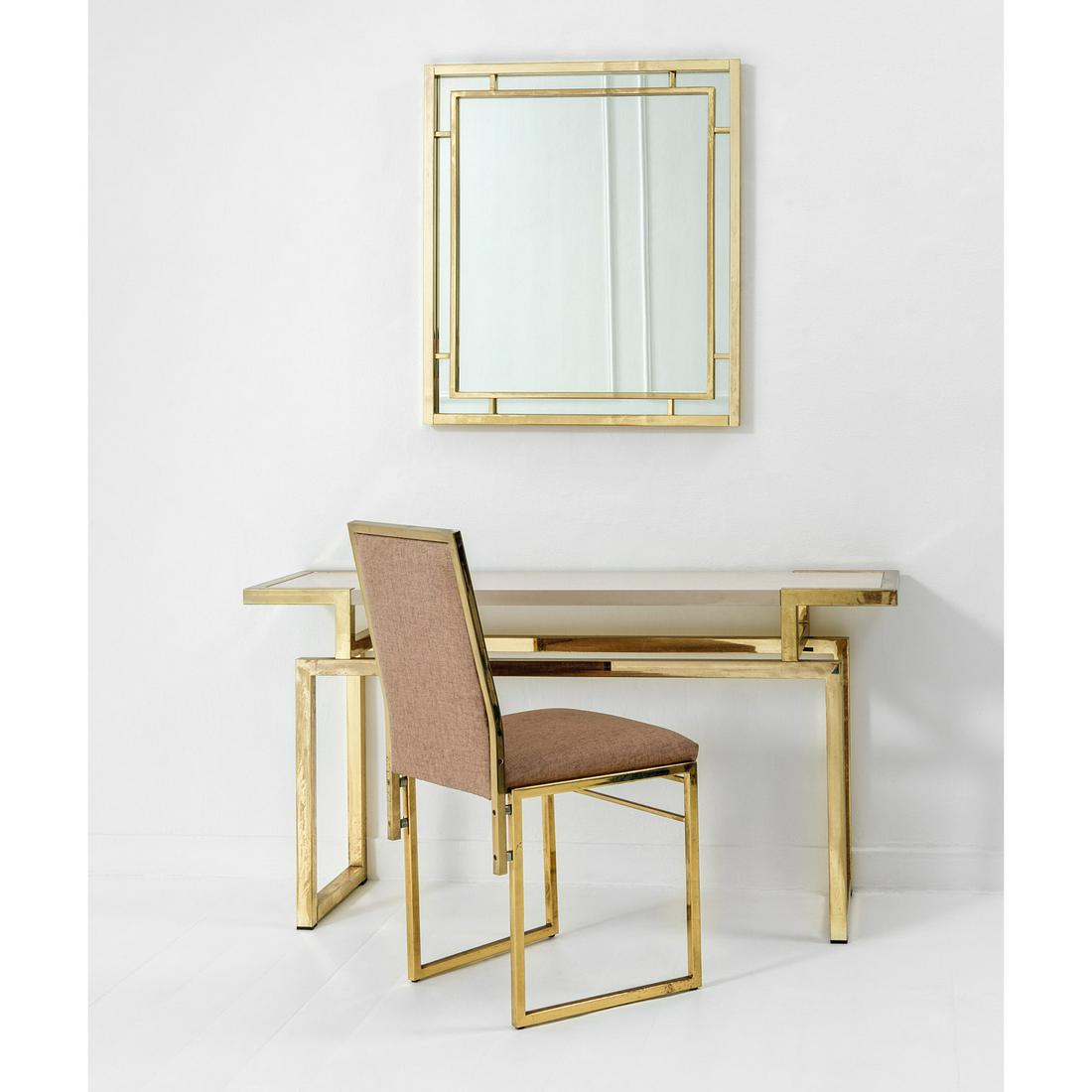 Set composto da: console, specchiera da parete e sedia, (1 of 6)