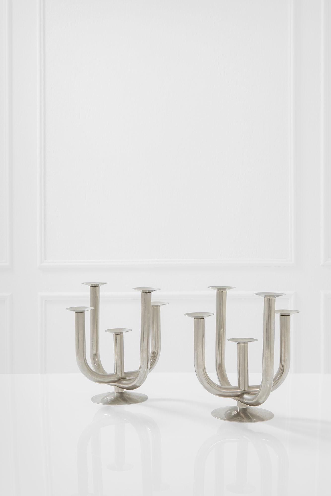 Coppia di candelieri, 1930 ca. (1 of 1)