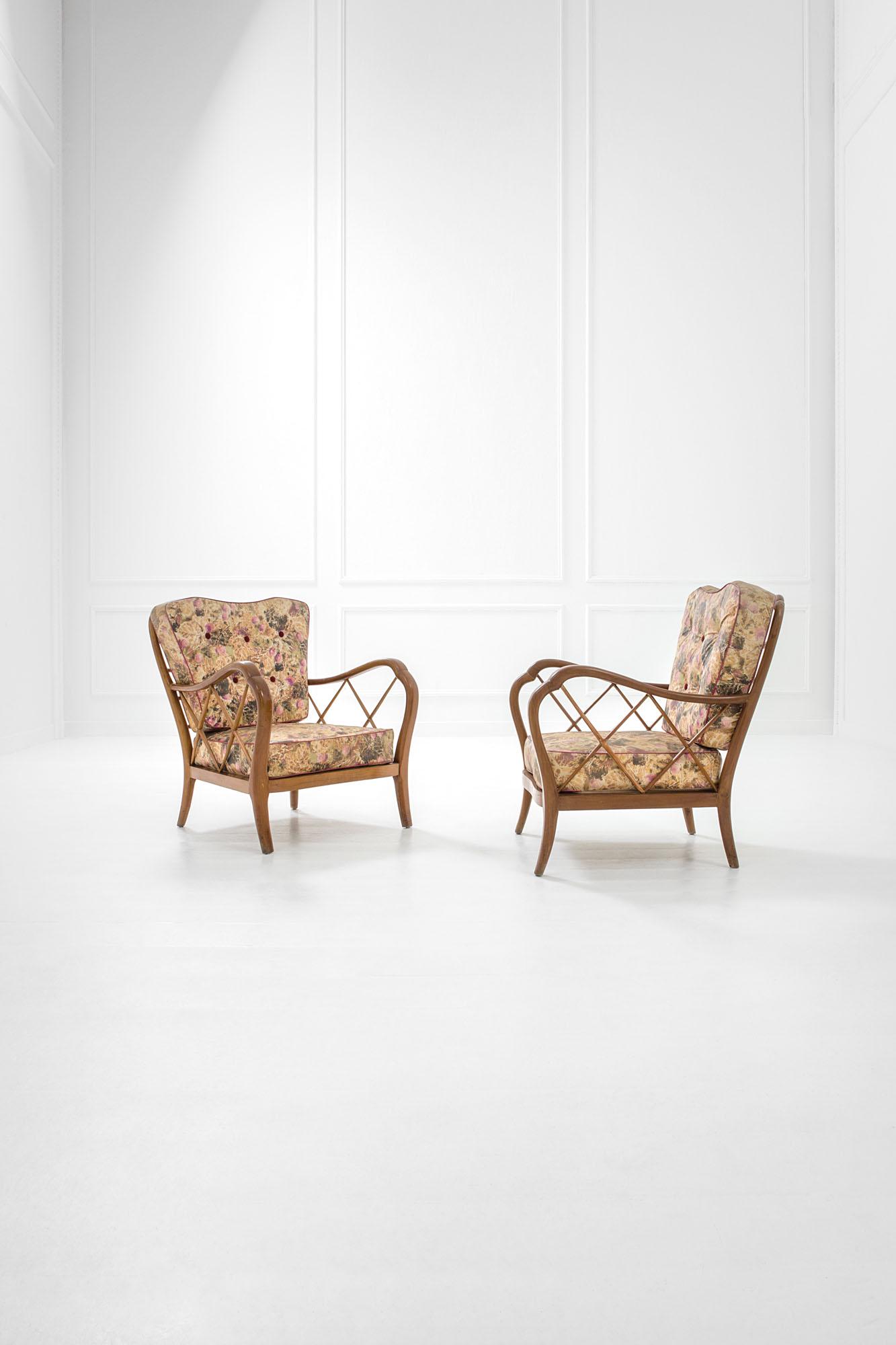 Coppia di poltrone, 1950 ca. (1 of 2)