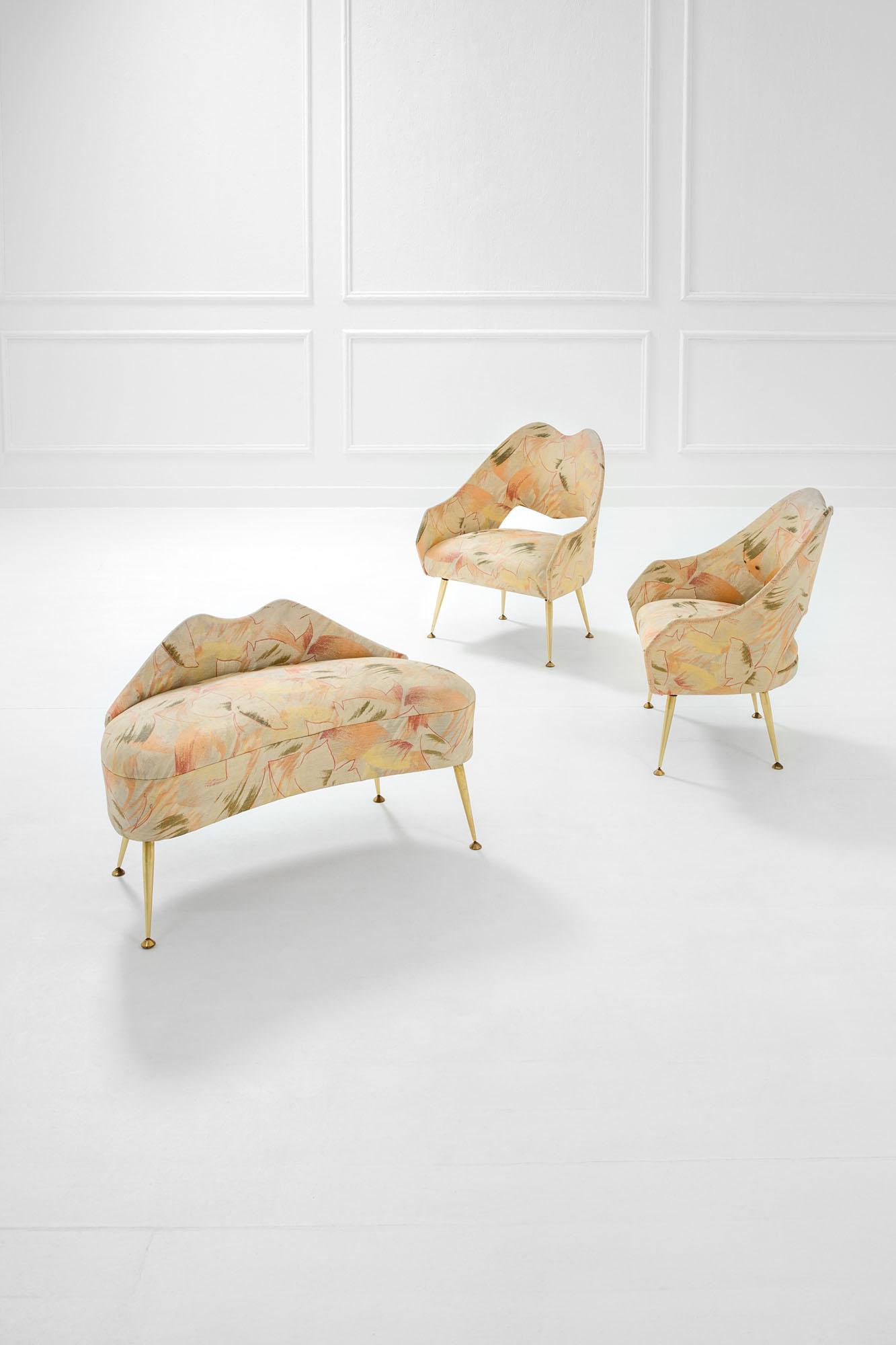 Due poltroncine e un divanetto, 1970 ca. (1 of 3)