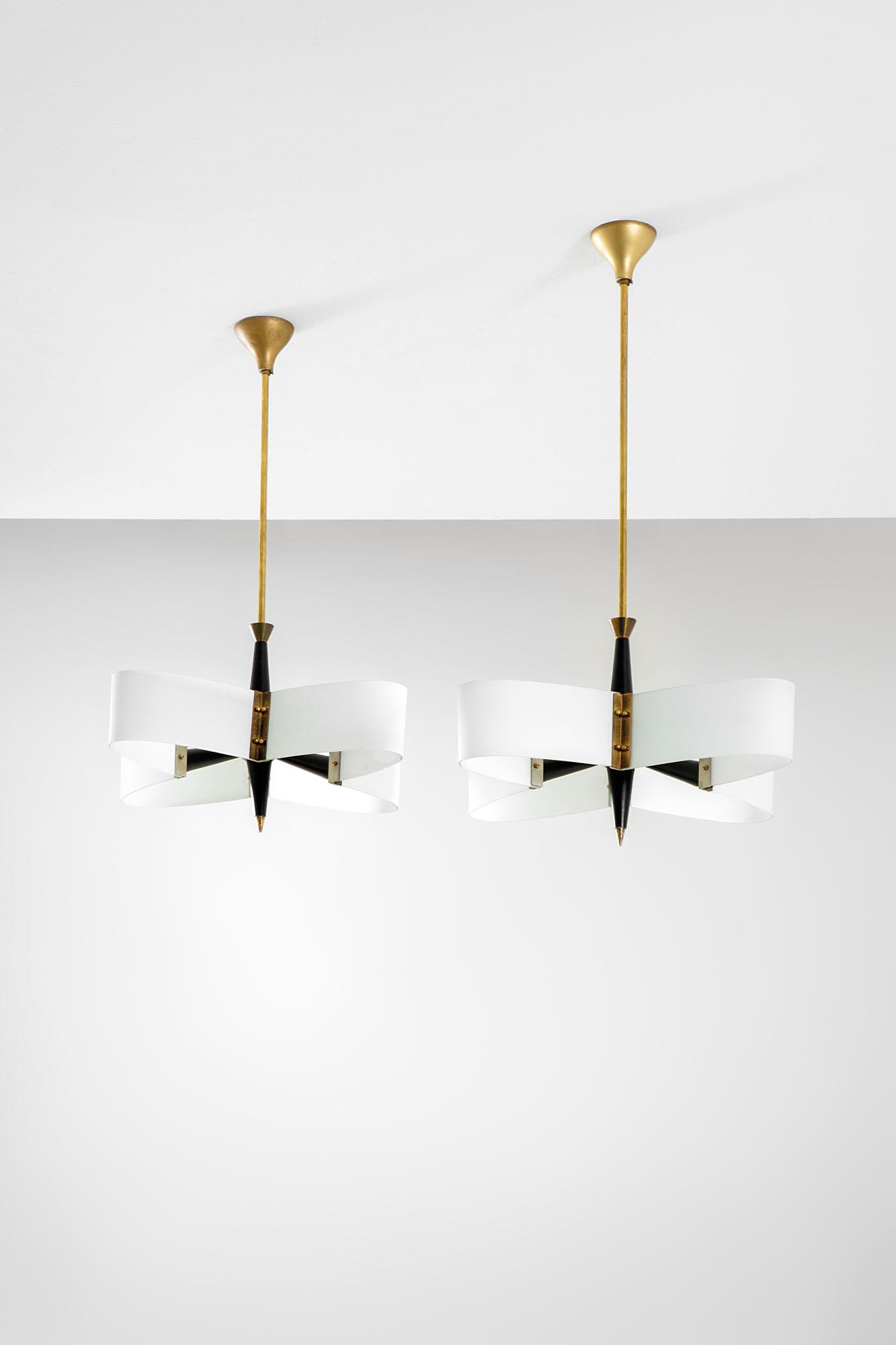 Coppia di lampadari, 1950 ca. (1 of 3)