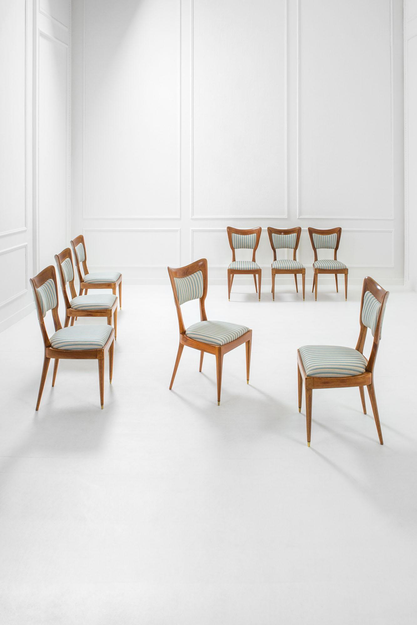 Otto sedie, 1950 ca. (1 of 3)