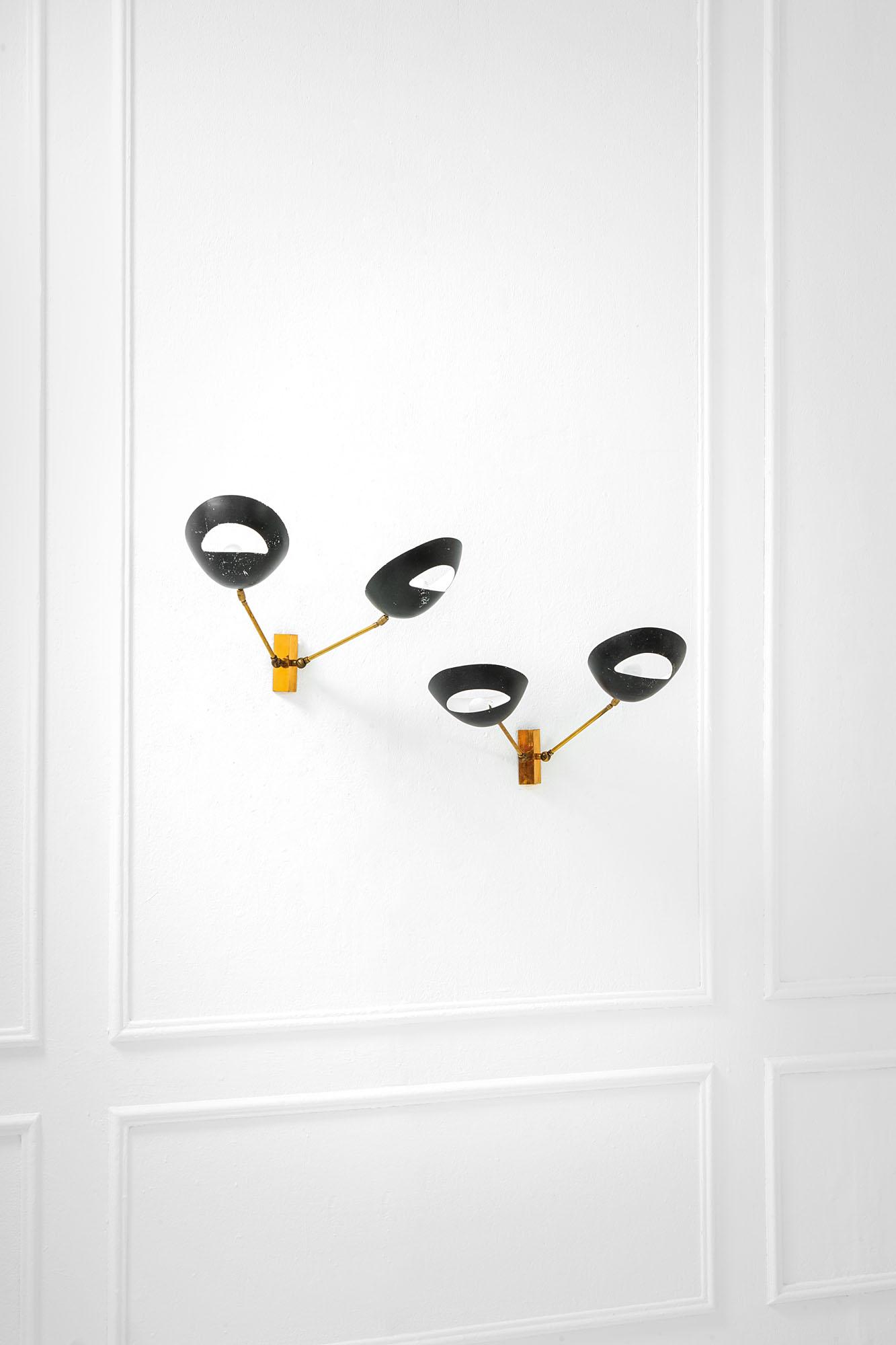 Due lampade da parete, 1950 ca. (1 of 3)