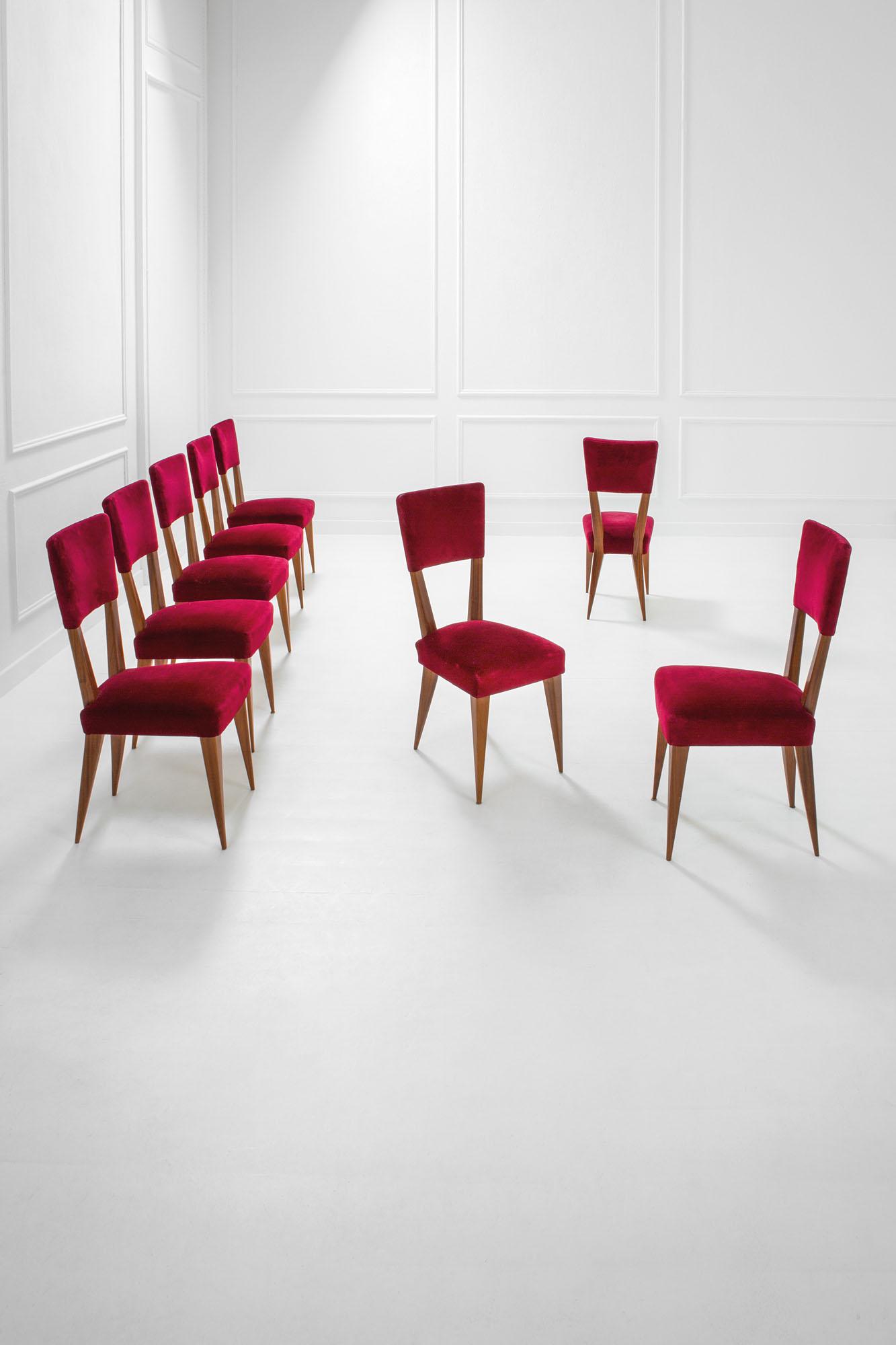 Otto sedie, 1950 ca. (1 of 2)