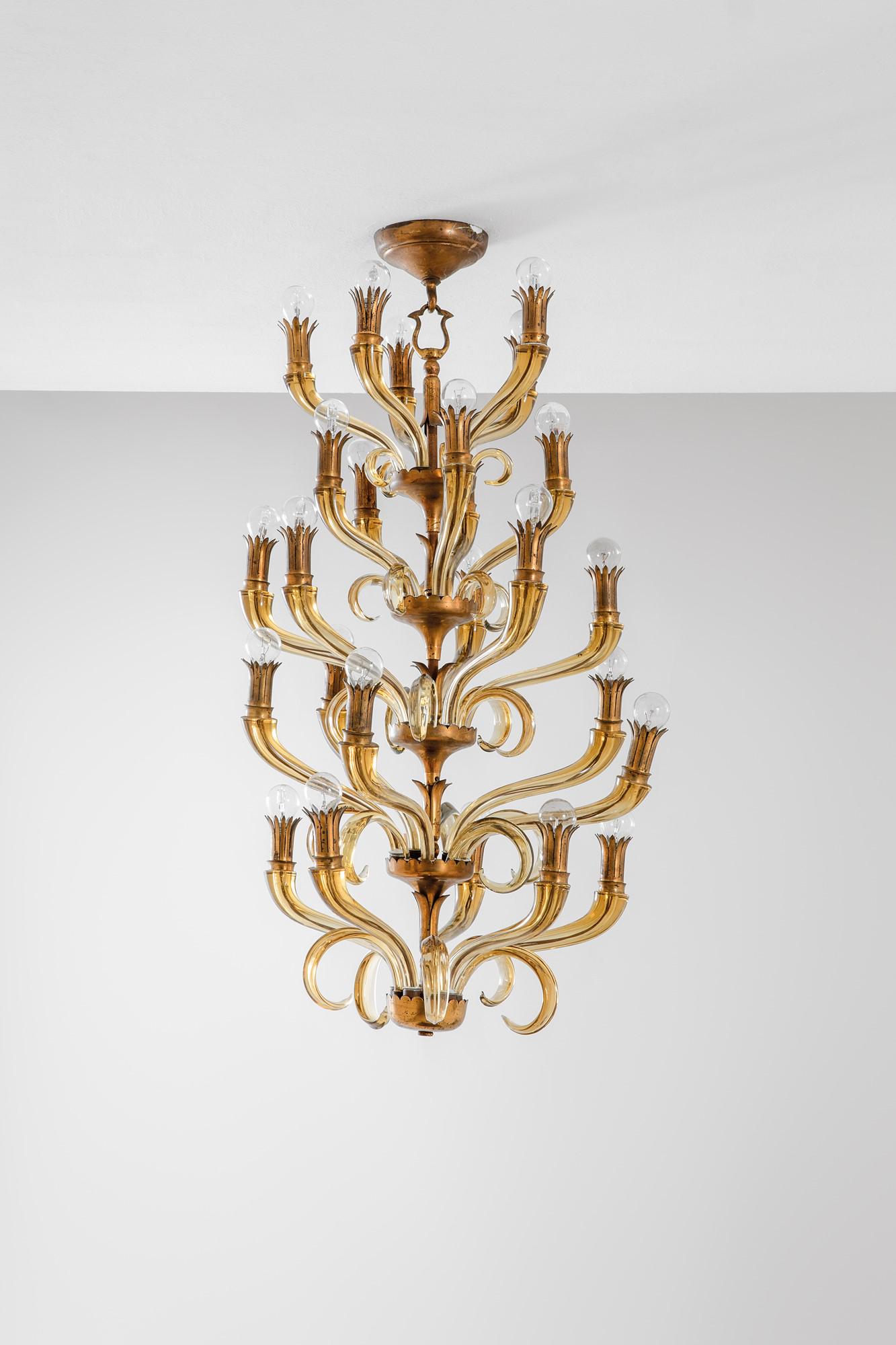 Seguso (XX sec.)  Lampadario (1 of 2)