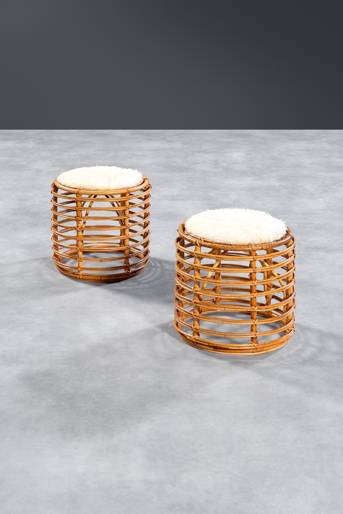 Tito Agnoli (attr.), 1931-2012. Coppia di sgabelli (1 of 2)