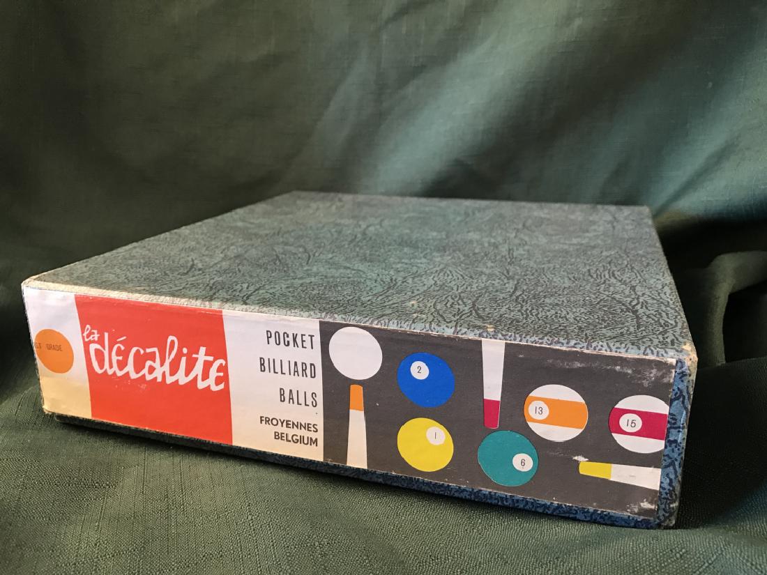 New Old Stock Pocket Billiard Balls, (1 of 3)