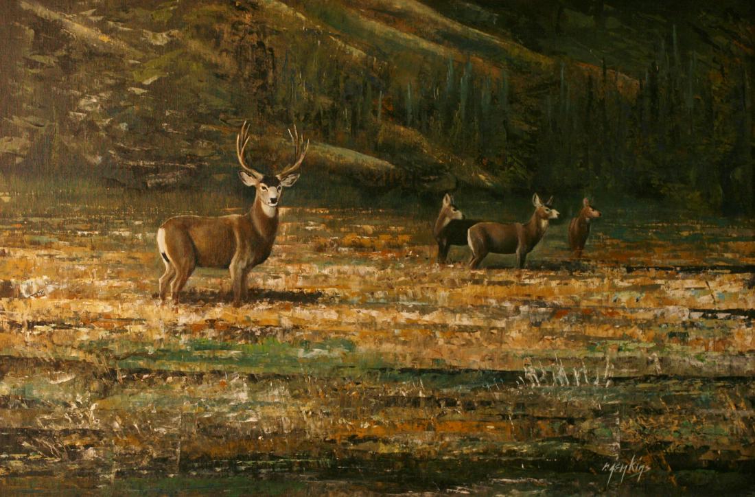 Ron Jenkins (1932-), Oil on Artist Board, (1 of 3)