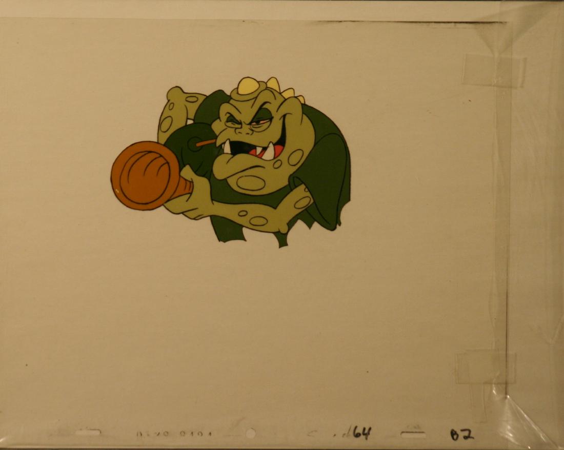 Original Hand Painted Cartoon Production Cel, (1 of 1)
