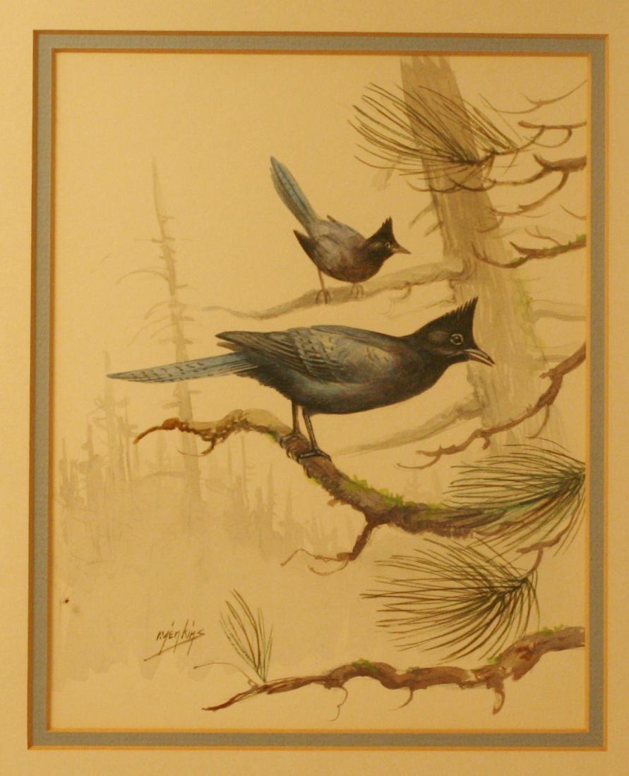 Ron Jenkins (1932-), Watercolor, (1 of 3)