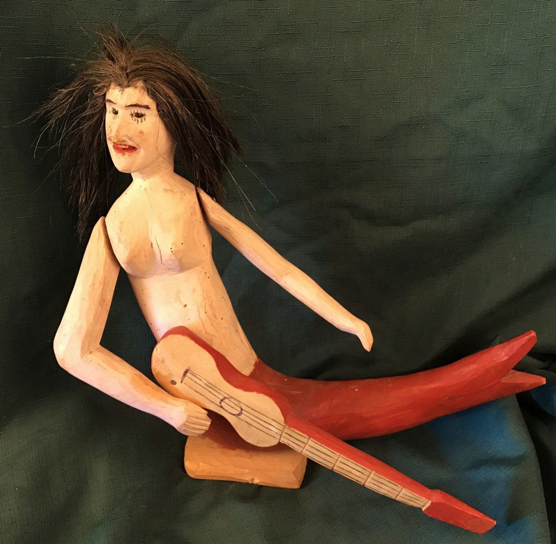 Mexican Folk Art Figurine, (1 of 2)