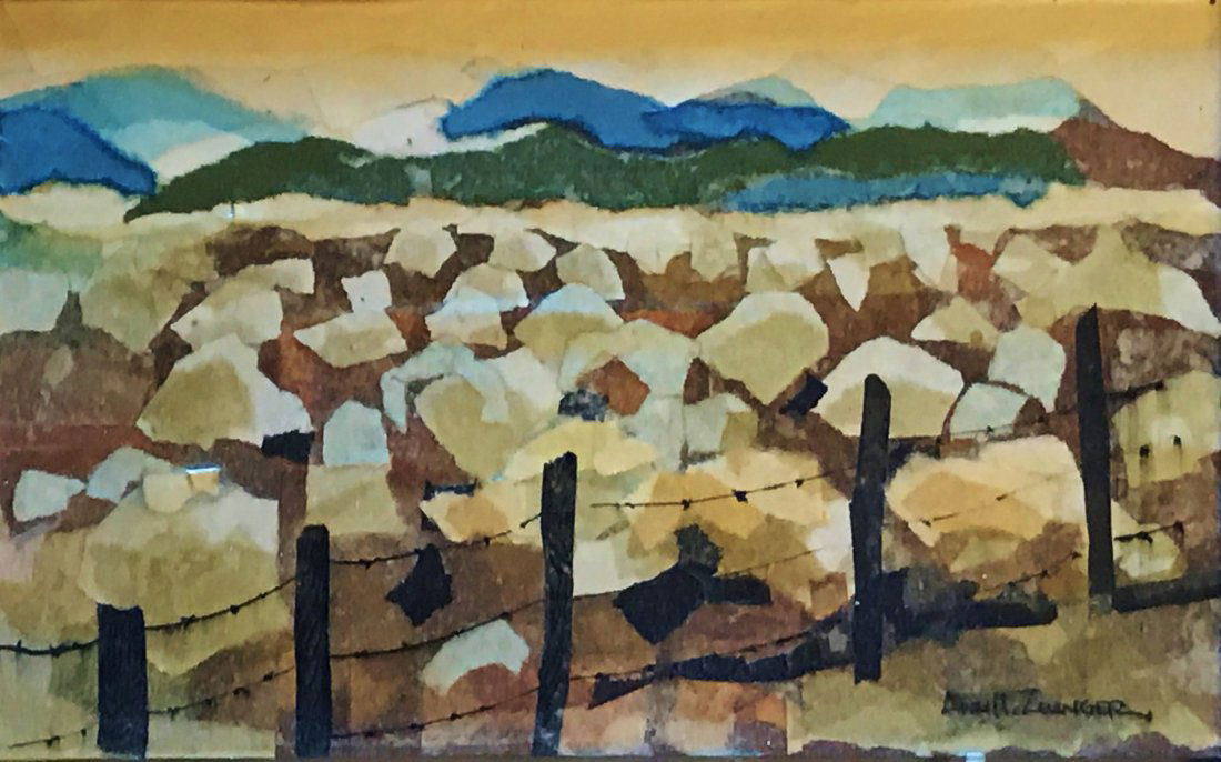 Ann H. Zwinger (1925-2014), Collage, (1 of 3)