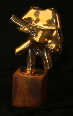 Edgar Britton, Bronze,: Edgar Britton, Bronze, "Ballet Rescue" Signed in casting ,1/5, -189107-