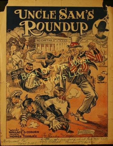 Wallace D. Cogburn, Autographed Sheet Music, (1 of 2)